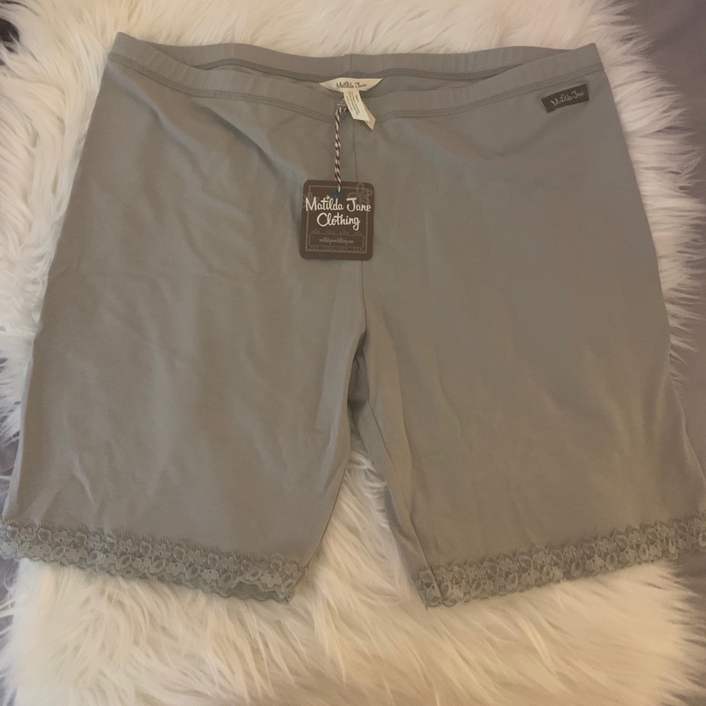 Matilda Jane Grey Lace Bike Shorts
